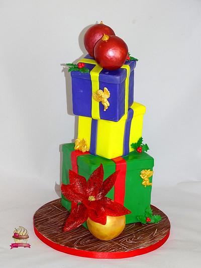 CPC Christmas Collaboration - Presents - Cake by Danis Sweet Dreams