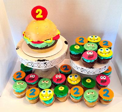 Spongebob - Cake by Cups-N-Cakes 