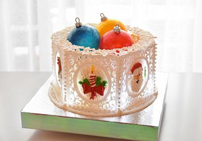 christmas cake - Cake by OxanaS