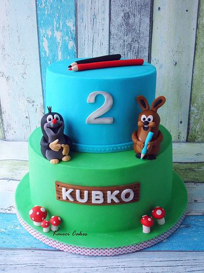 Mole and friends - Cake by Kmeci Cakes 