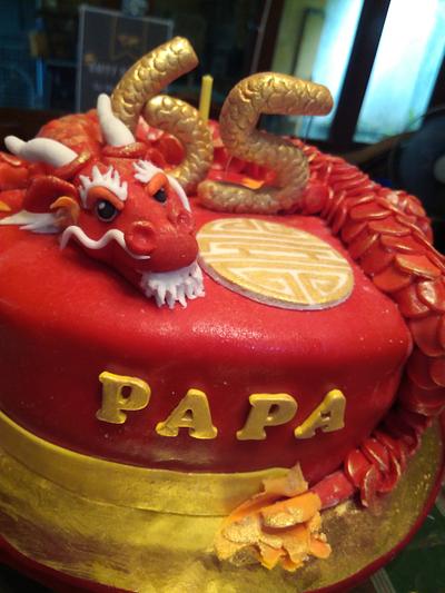 Dragon Cake - Cake by Santi's Eats and Treats