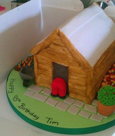 Shed Gardening cake :D - Cake by Treat Sensation