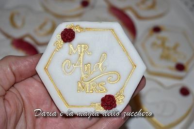 Wedding cookies - Cake by Daria Albanese