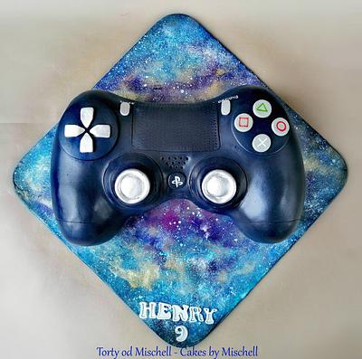 Playstation console - Cake by Mischell