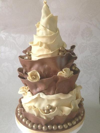 Chocolate wrap cake - Cake by Daniela