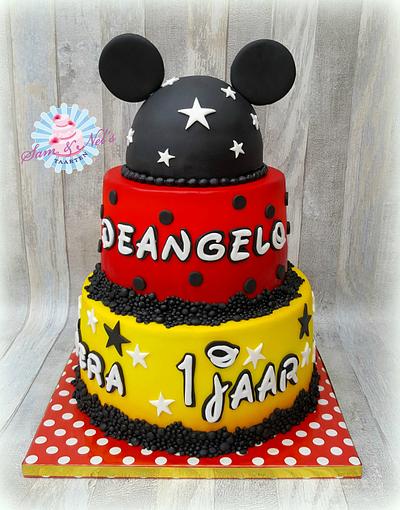 Mickey Mouse - Cake by Sam & Nel's Taarten