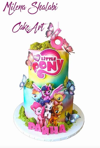 Little pony - Cake by Milena Shalabi