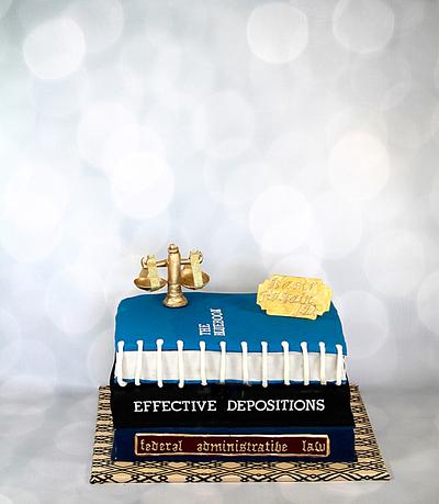 Law school cake - Cake by soods