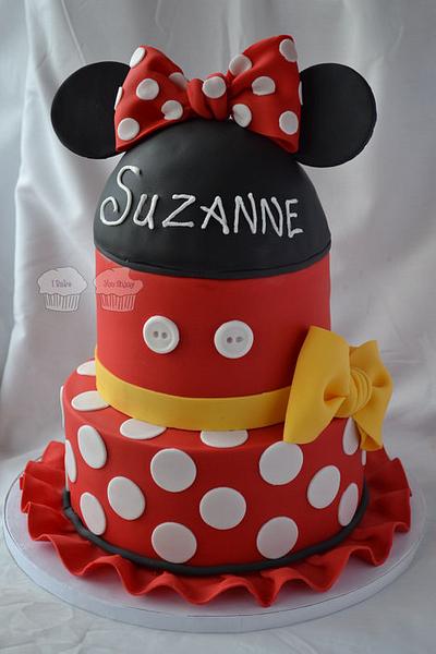 Minnie 1st Birthday - Cake by Susan