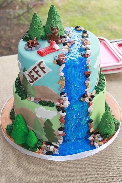 Hiking Adventure - Cake by Teresa Markarian