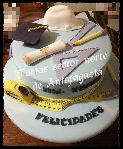 Pastel para un ingeniero  - Cake by Isabel Ormeño Lamas 