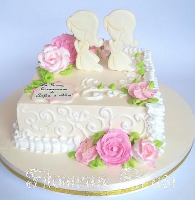 First communion cake  - Cake by Filomena