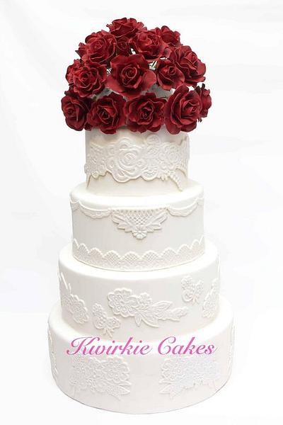 Wedding lace - Cake by Kwirkie