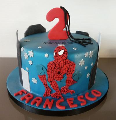 Spiderman cake - Cake by leccalecca