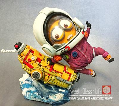 Minion Mayhem 2018- Astronaut Minion - Cake by Maggie Chan