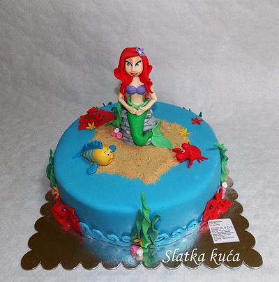 Little mermaid cake - Cake by SlatkaKuca