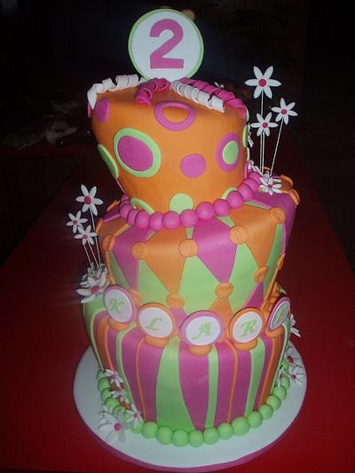 Topsy Turvy cake - Cake by Dittle