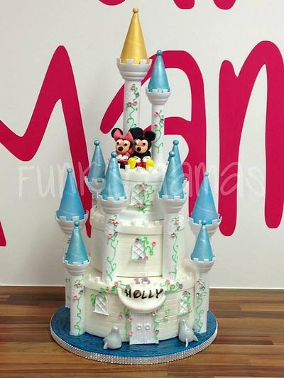 Princess Castle - Cake by Funky Mamas