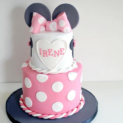 Minnie Mouse Cake - Cake by Tammy Youngerwood