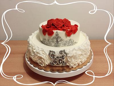 60 birthday cake - Cake by KatyaT