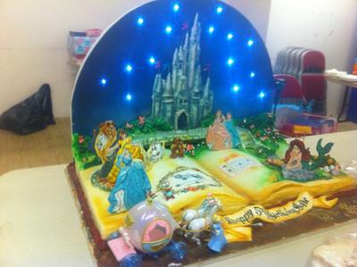 Princess storybook  - Cake by Steph