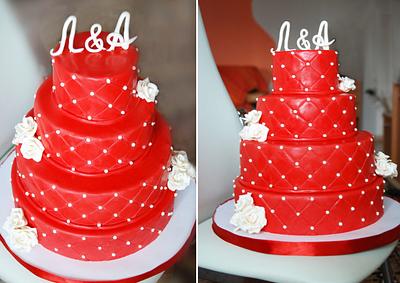 Red&white - Cake by Eternity8