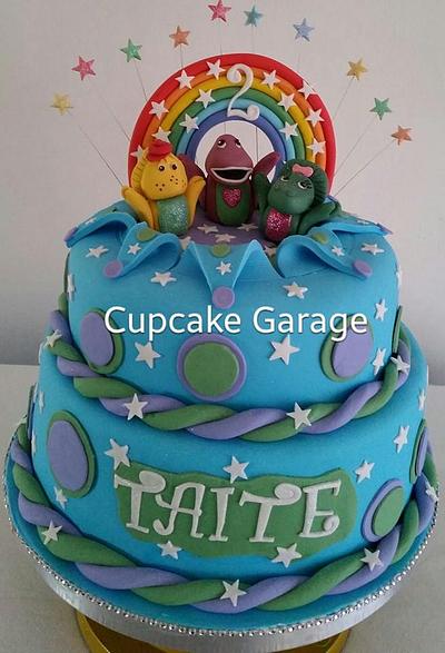 Barney & Friends Cake - Cake by CupCake Garage