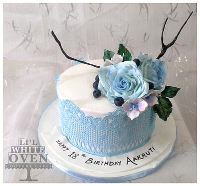 Blue  - Cake by Gauri Kekre
