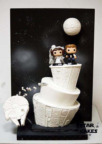 Star Wars Wedding cake - Cake by Star Cakes