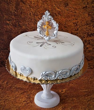 First holy communion - Cake by Torty Zeiko