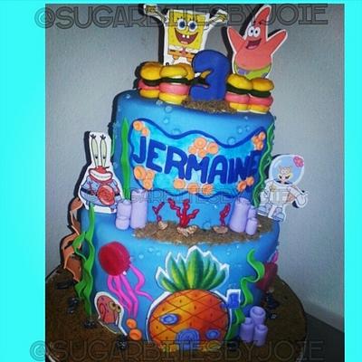 SpongeBob Squarepants Cake from 6/1/2014  - Cake by Sugar Bites By Joie