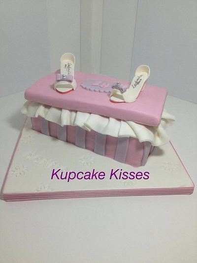 Shoe Box Cake - Cake by Lauren