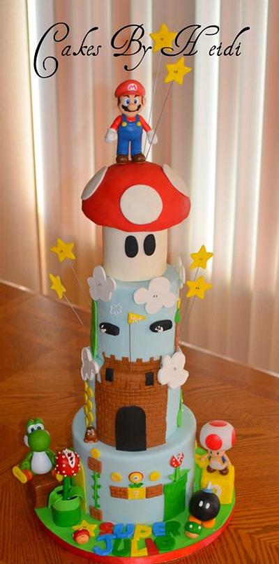 Super Mario Cake - Cake by Heidi