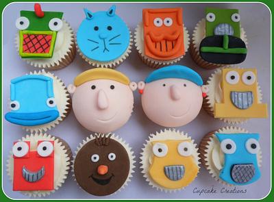 Bob the Builder cupcakes - Cake by Cupcakecreations