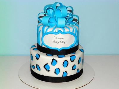 Baby Boy Shower Cake - Cake by CopCakeCakery