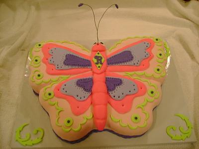 Butterfly - Cake by Theresa