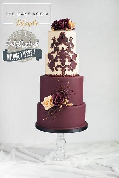 Fashion Wedding Cake - Cake by Kayla Trahan