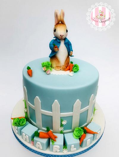 Peter Rabbit Christening - Cake by Sweet Surprizes 