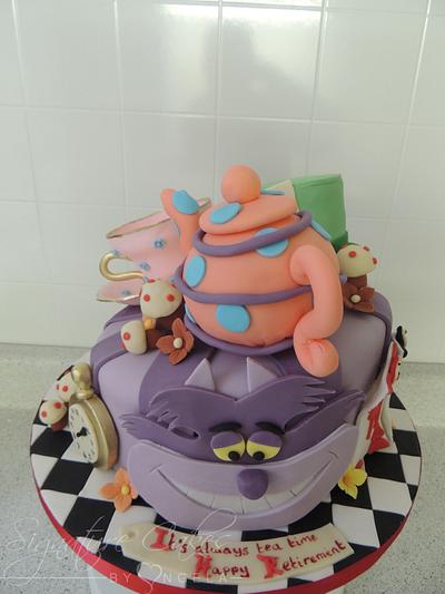 Alice in Wonderland cake - Cake by Signature Cakes By Angela