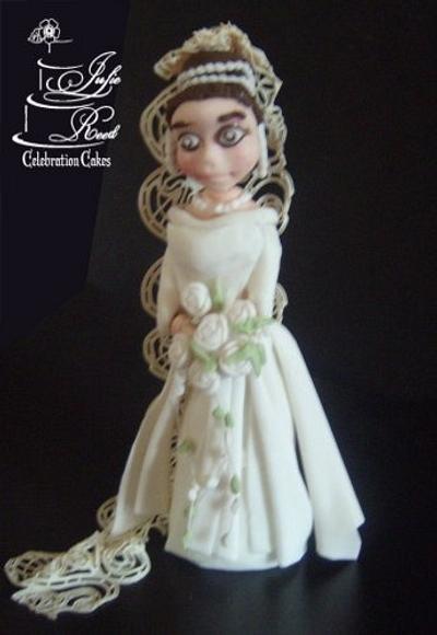 Mary, Crown Princess of Denmark - CPC Royal Wedding Dresses Collaboration - Cake by Julie Reed Cakes