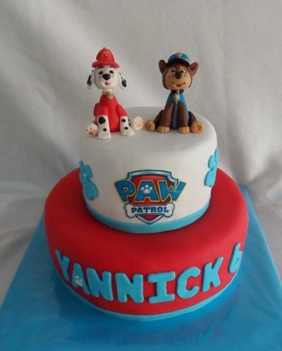 Paw patrol cake - Cake by Droomtaartjes