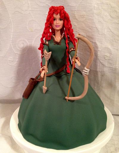Merida Cake - Cake by Maggie Rosario