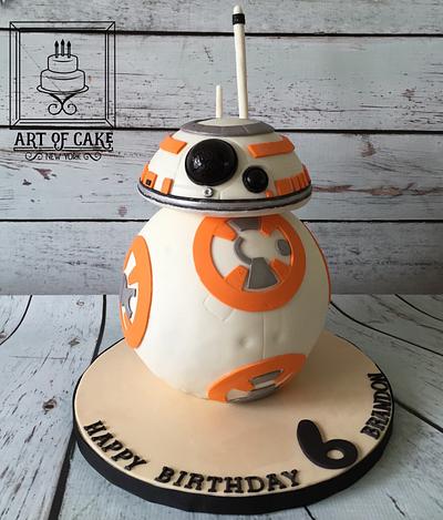 Star Wars BB8 Cake - Cake by Akademia Tortu - Magda Kubiś