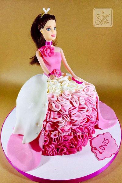 Barbie doll cake - Cake by Jins