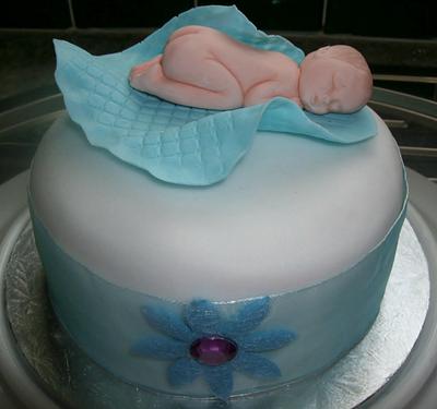Baby boy cake - Cake by Lelly
