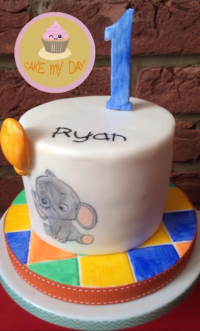 Birthday Elephant - Cake by Sweetlocks Bakery
