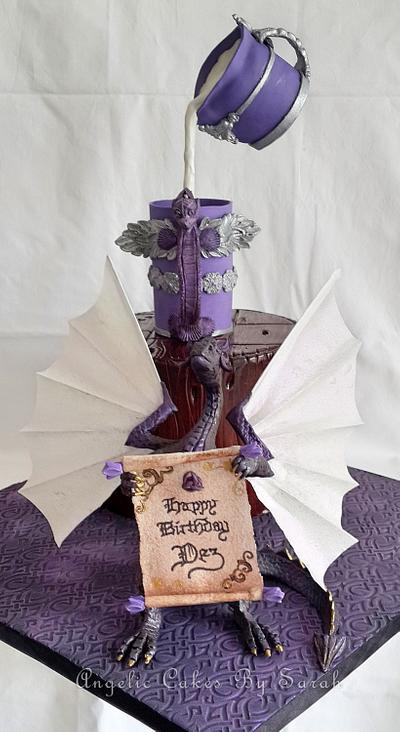 There be Dragons - Cake by Angelic Cakes By Sarah
