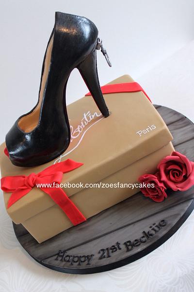 Shoe cake - Cake by Zoe's Fancy Cakes