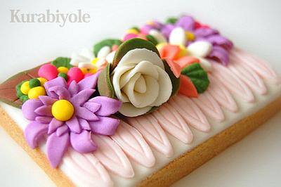 Flower.. - Cake by ESRA HACIOĞLU (Kurabiyole)