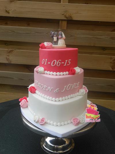 Wedding cake - Cake by Liliana Vega